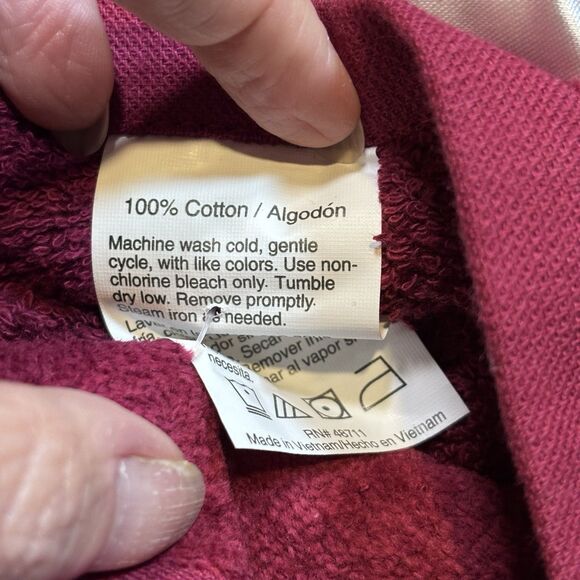 Trim A Home Christmas Presents Red Bathroom Towel Set 3 pieces Wreath design Cot - Picture 10 of 11